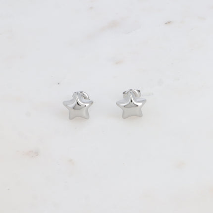 Boucles puces - petite étoile origami
