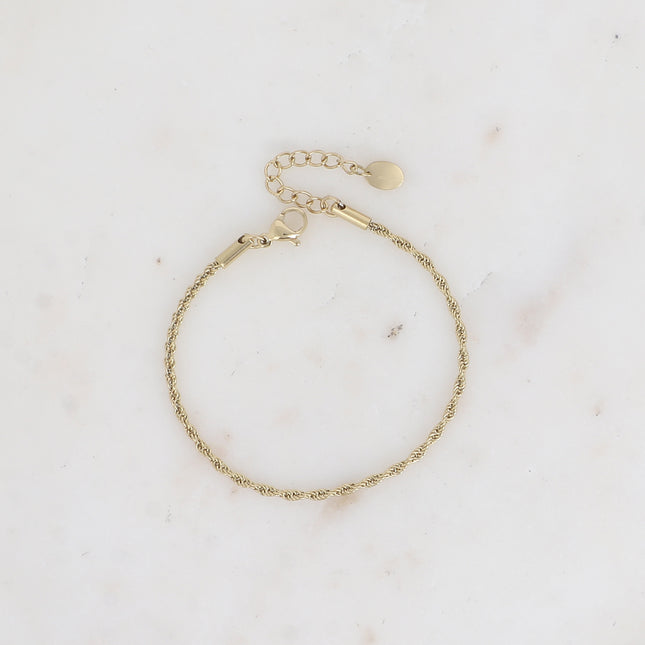 Bracelet - thick twisted mesh