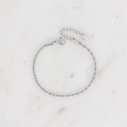 Bracelet - maille effet torsadée épaisse