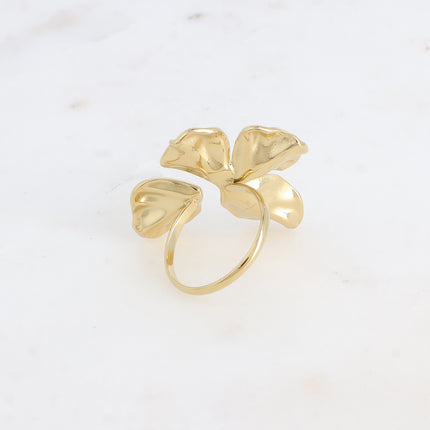 Bague ouverte Félicitie - jolis feuillages