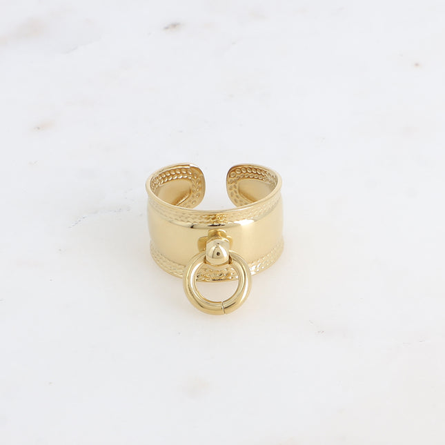 Bague large - anneau pendant