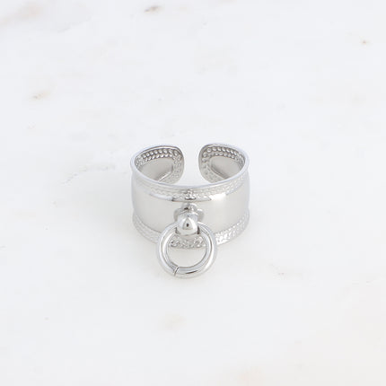 Bague large - anneau pendant