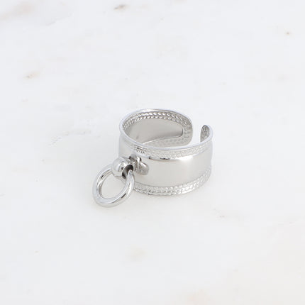 Bague large - anneau pendant