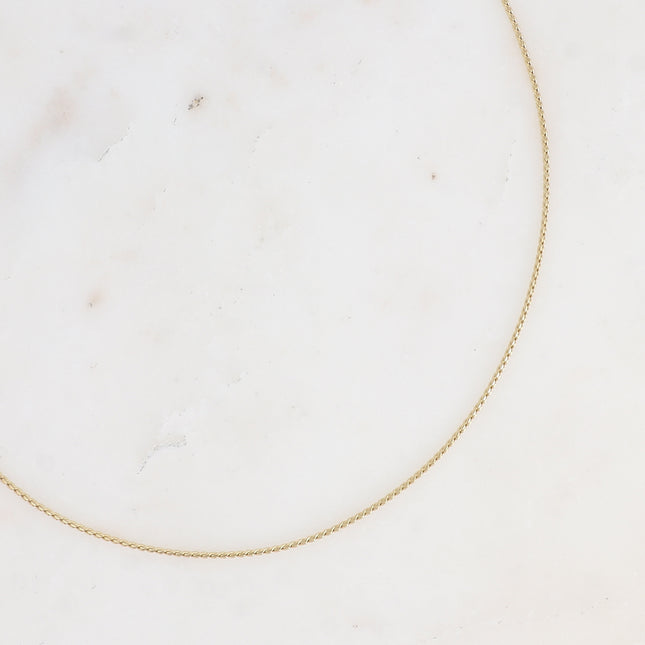Collier - maille style palmier