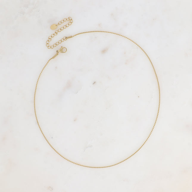 Collier - maille style palmier