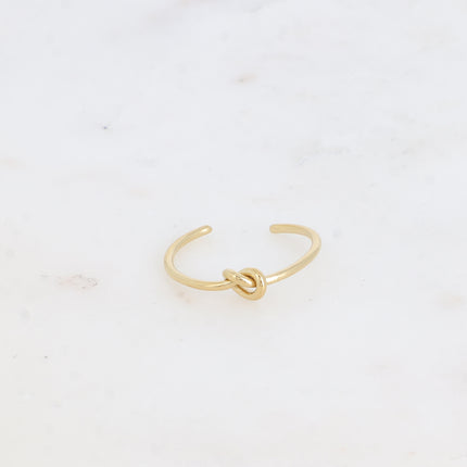 Bague fine - motif noeud