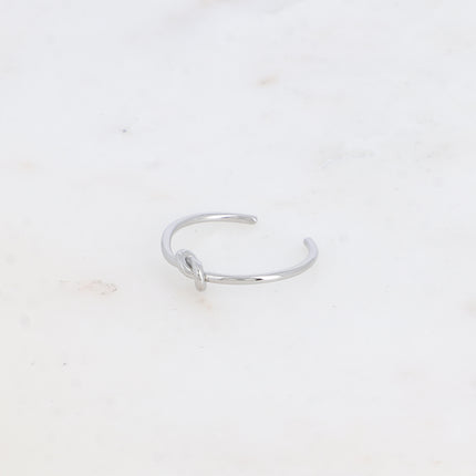 Bague fine - motif noeud