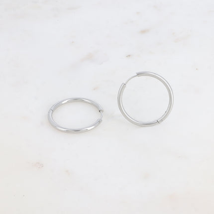 Créoles - anneau classique 30mm épaisseur 2,5mm