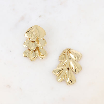 Boucles pendantes - 3 feuillages