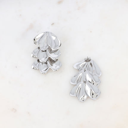 Boucles pendantes - 3 feuillages
