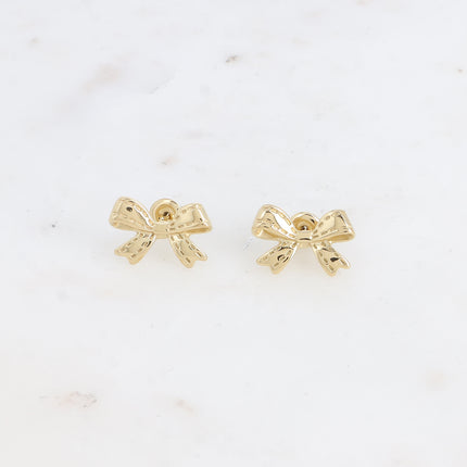 Stud earrings - small bow tie