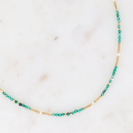 Collier Bracéline - pierres naturelles