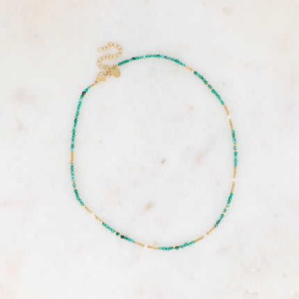 Collier Bracéline - pierres naturelles