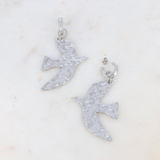 Créoles - grand oiseau martelé