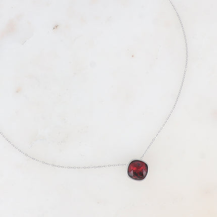 Collier Léa - cristaux 10mm