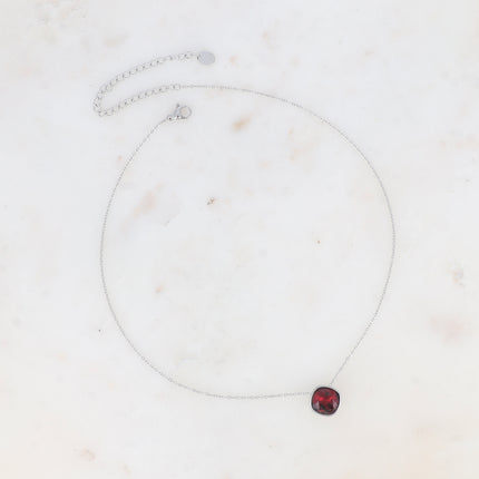 Collier Léa - cristaux 10mm