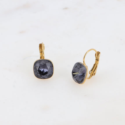 Boucles Béa - cristaux Swarovski® 4470 10mm
