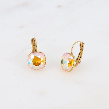 Boucles Béa - cristaux Swarovski® 4470 10mm