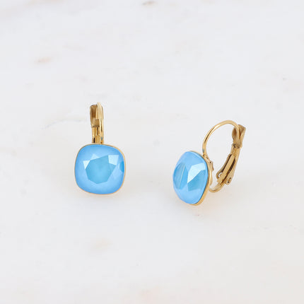 Boucles Béa - cristaux Swarovski® 4470 10mm
