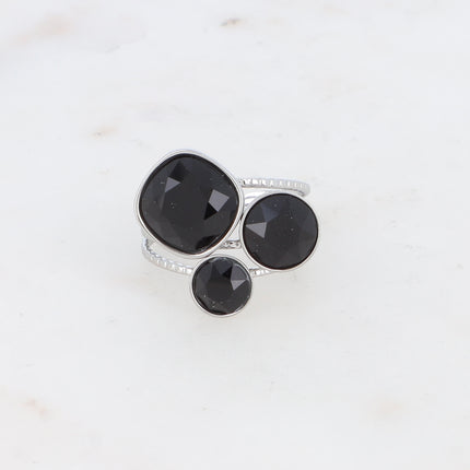 Bague Trilogie - cristaux Swarovski®