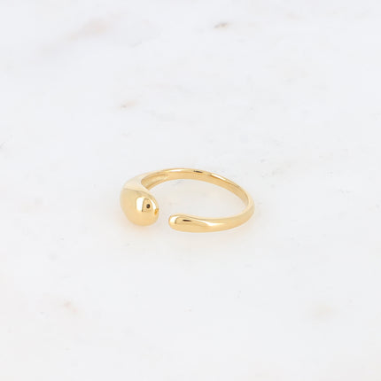 Bague ouverte - formes arrondies