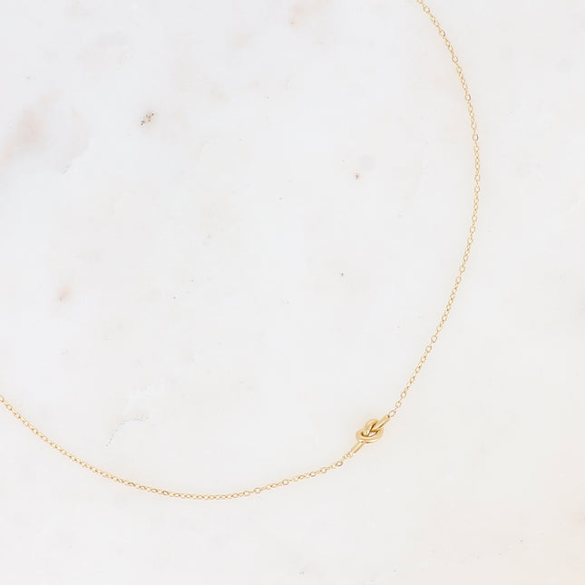 Collier Lésia - noeud