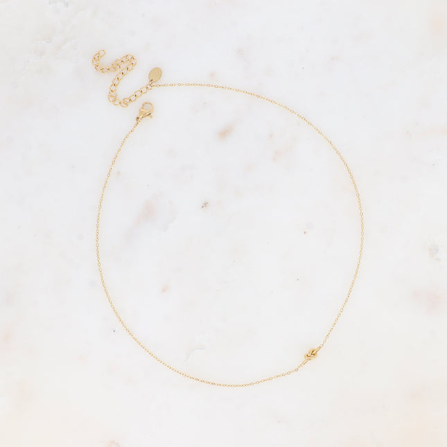 Collier Lésia - noeud