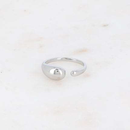 Bague ouverte - formes arrondies