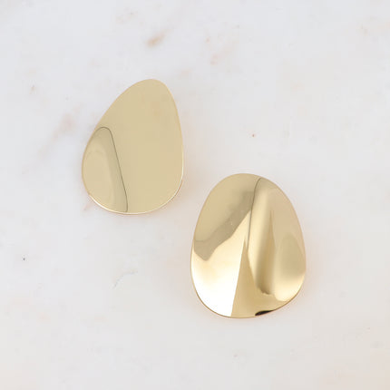 Boucles puces - forme plate ondulée 40x50mm