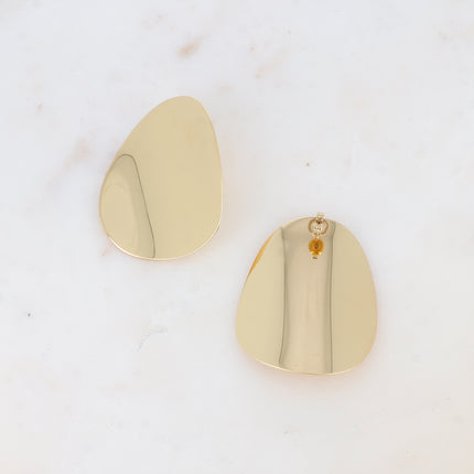 Boucles puces - forme plate ondulée 40x50mm