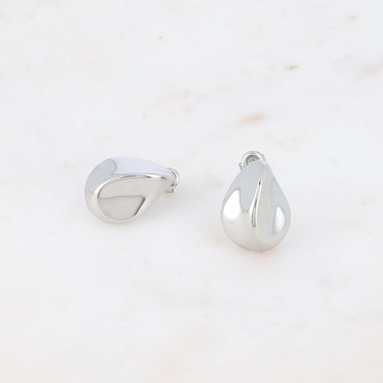 Stud earrings - pinch drop