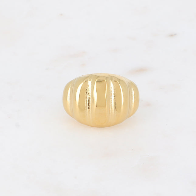 Bague - anneau effet coquillage
