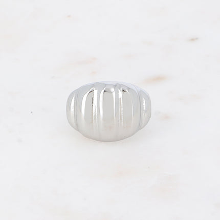 Bague - anneau effet coquillage
