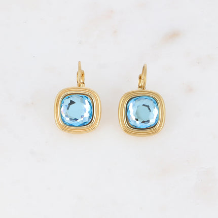 Boucles dormeuses Arwen - cristaux Swarovski® 10mm