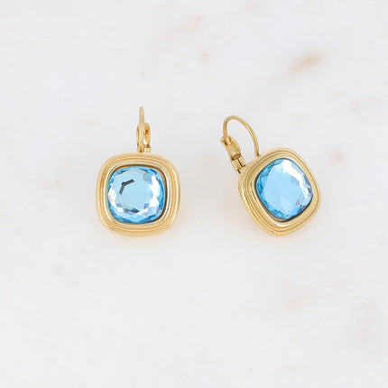 Boucles dormeuses Arwen - cristaux Swarovski® 10mm