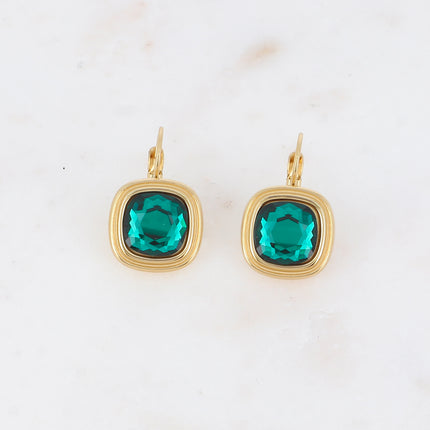 Boucles dormeuses Arwen - cristaux Swarovski® 10mm
