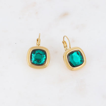 Boucles dormeuses Arwen - cristaux Swarovski® 10mm