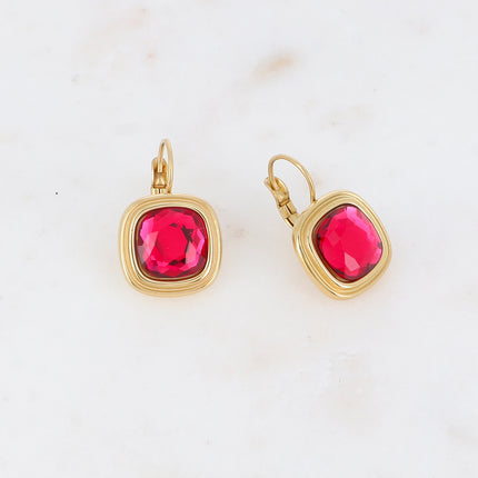 Boucles dormeuses Arwen - cristaux Swarovski® 10mm