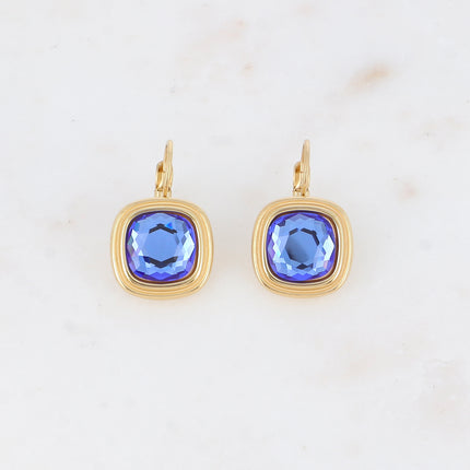 Boucles dormeuses Arwen - cristaux Swarovski® 10mm