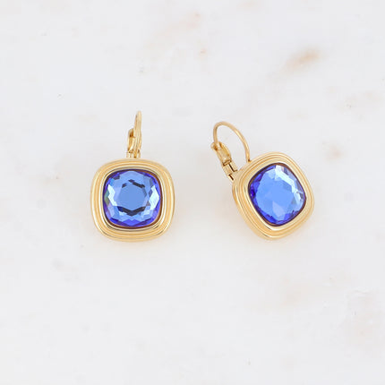 Boucles dormeuses Arwen - cristaux Swarovski® 10mm