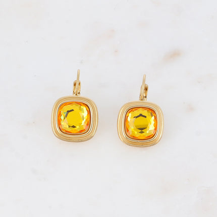 Boucles dormeuses Arwen - cristaux Swarovski® 10mm