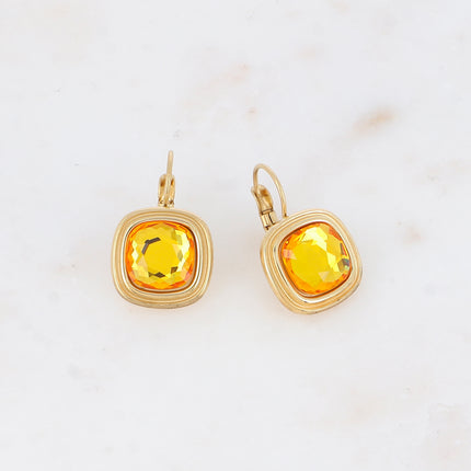 Boucles dormeuses Arwen - cristaux Swarovski® 10mm