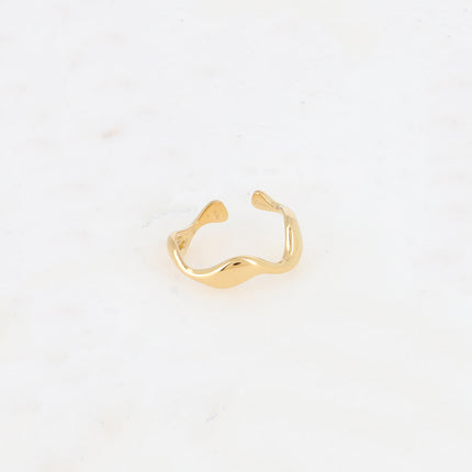 Bague Vanya - anneau ondulé