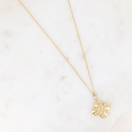 Sautoir - pendentif fleur