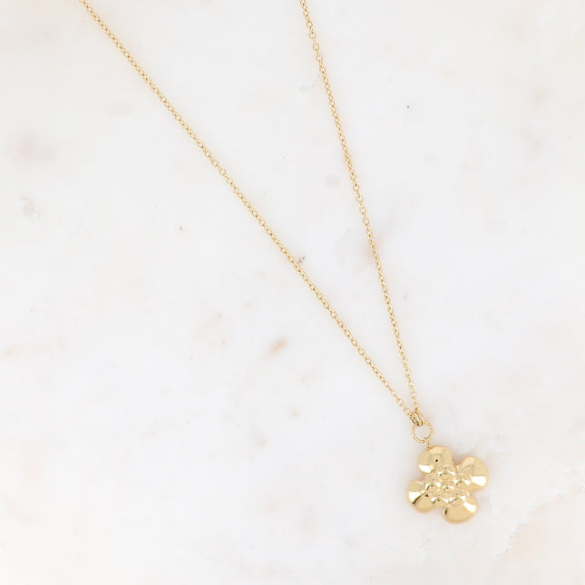 Sautoir - pendentif fleur