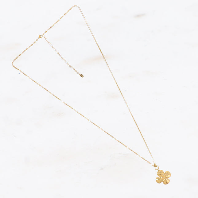 Sautoir - pendentif fleur