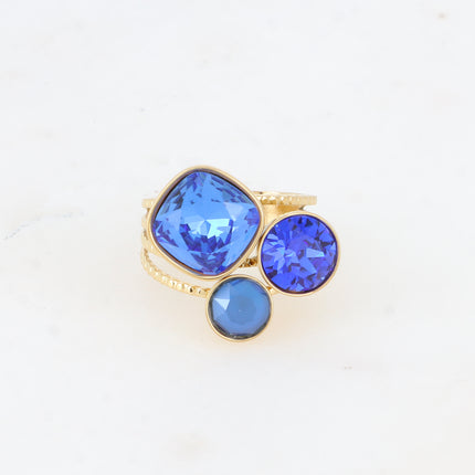 Bague Trilogie - cristaux Swarovski®