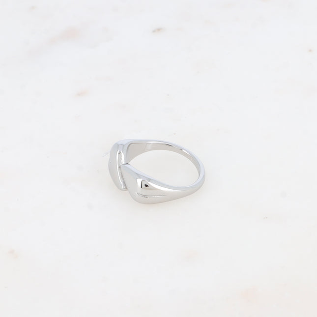 Bague ouverte - feuilles