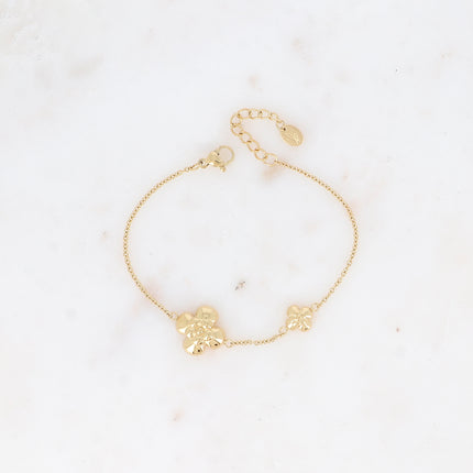 Bracelet - double fleur