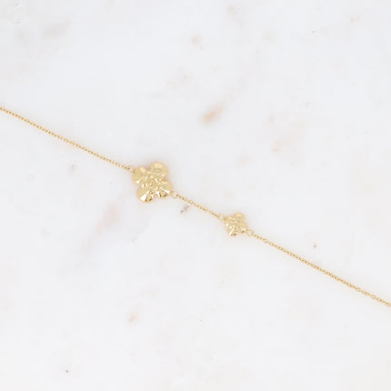 Bracelet - double fleur